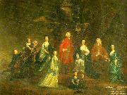 Sir Joshua Reynolds the eliot family oil on canvas
